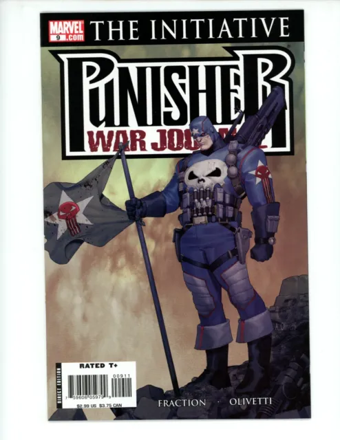Punisher War Journal #9 NM 2nd Series Matt Fraction  Ariel Olivetti Comic Book