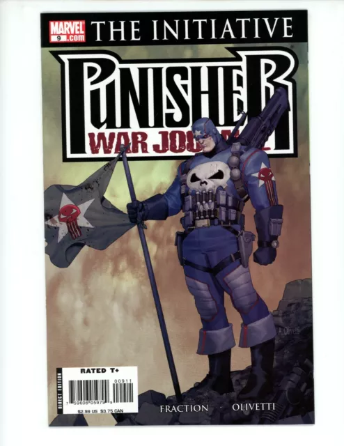 Punisher War Journal #9 NM 2nd Series Matt Fraction  Ariel Olivetti Comic Book