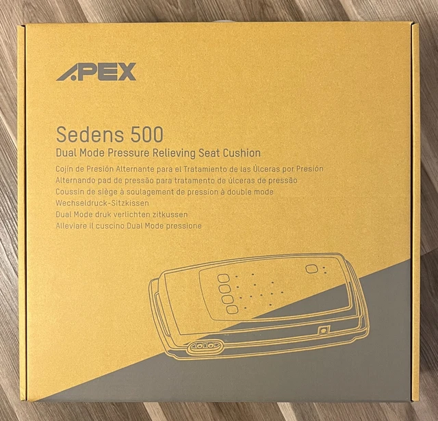 Apex Sedens 500 Dual Mode Pressure Relieving Seat Cushion 17x17x4 in