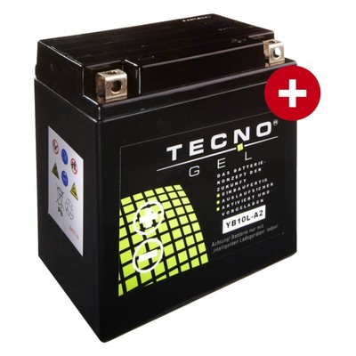 GEL-batteria yb10l-a2 KAWASAKI Z 650 F 1981-1983 di Goa 