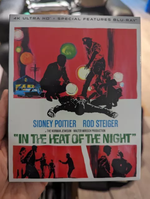 In the Heat of the Night (1967) Kino Lorber (Blu-ray + 4K UHD) NEW! w/ Slipcover