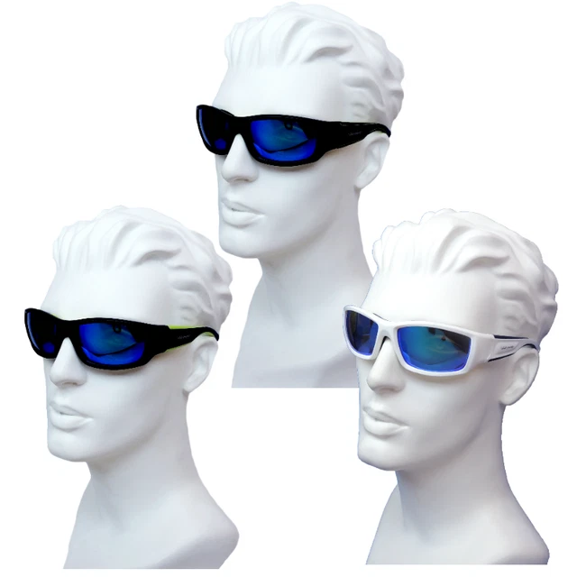 Polarized mirror coating Sunglasses for Kitesurfing wing jet skiing SUP fishing