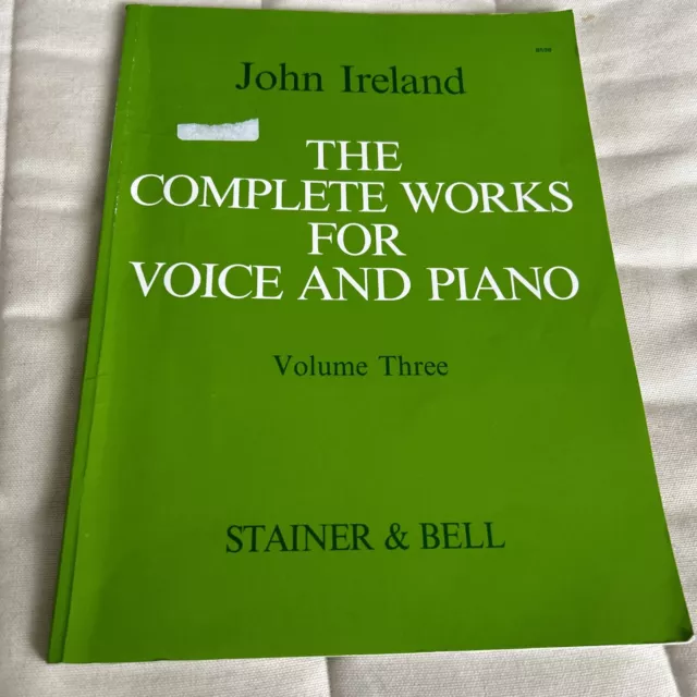 Komplettwerke für Stimme und Klavier Band 3 Irland, John et Bush, Geoffrey