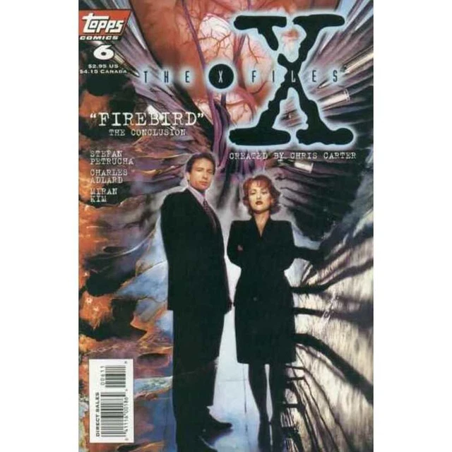 X-Files (1995 series) #6 in Near Mint minus condition. Topps comics [l.
