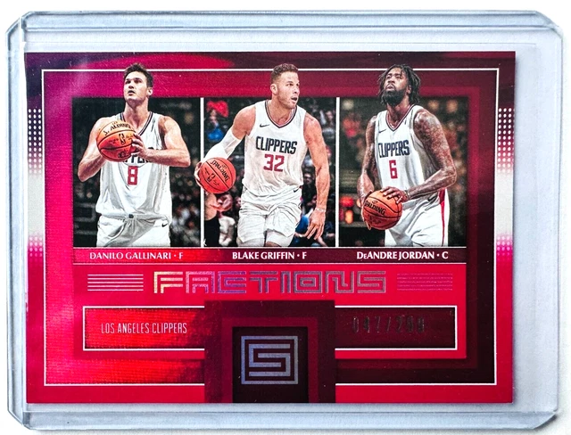 2017-18 Status Clippers Factions Card Blake Griffin, Gallinari, Jordan SP #/299!