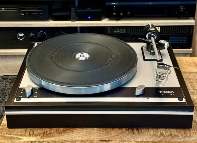 Thorens TD 145 in sehr gutem Zustand.  Plattenspieler ohne Haube - Nur Abholung