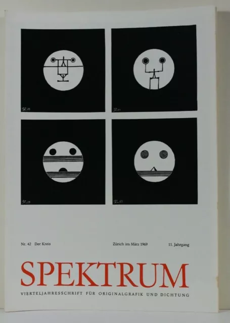 Spektrum. Vierteljahresschrift für Originalgrafik und Dichtung, Nr. 42, 1969