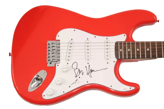 Ben Harper Signed Autograph Red Fender Electric Guitar - Steal My Kisses JSA COA