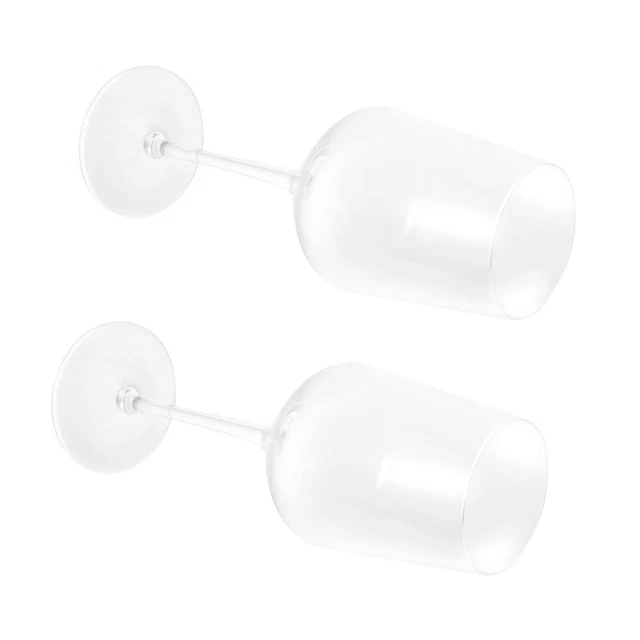 2 piezas Home Glass materia madre prácticas copas de vino copa de tallo taza de champán