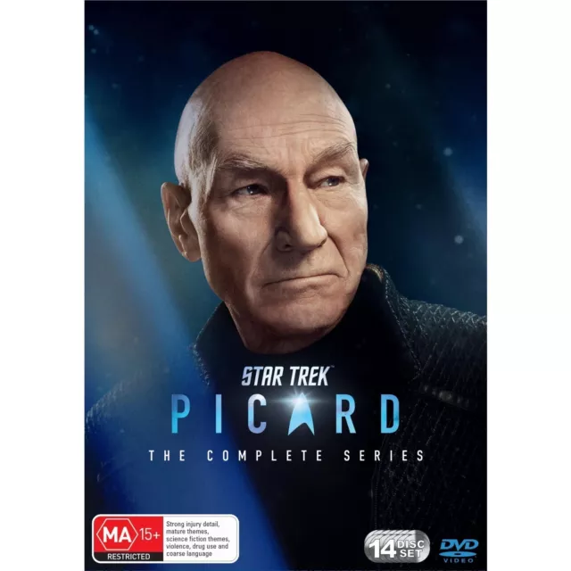 Star Trek Picard - The Complete Series Season 1-3 Boxset (DVD, 14-Disc Set) NEW
