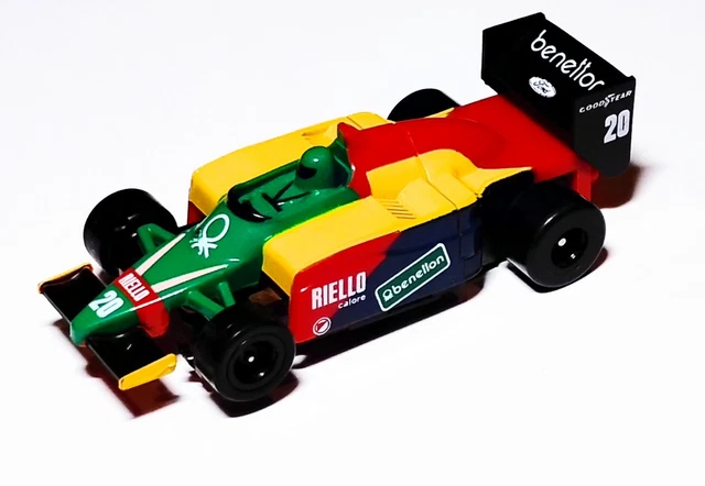 TOMY AFX TURBO F1 Benetton HO Slot Car $44.95 - PicClick
