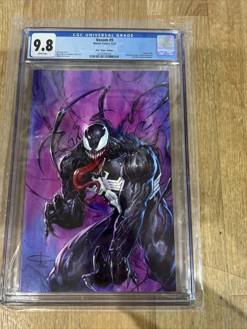 Venom #9 (2022) - CGC 9.8 - Sabine Rich Virgin Variant - SpiderMan Marvel Comics