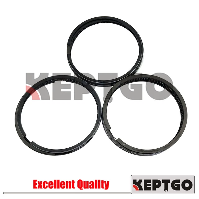 3TNA72 3TNA72L Engine Piston Rings Set For Yanmar Kobelco SK15SR Excavator