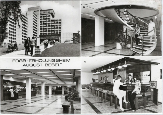 ( 927 )  Friedrichroda / Thür.  FDGB-Erholungsheim " August Bebel "