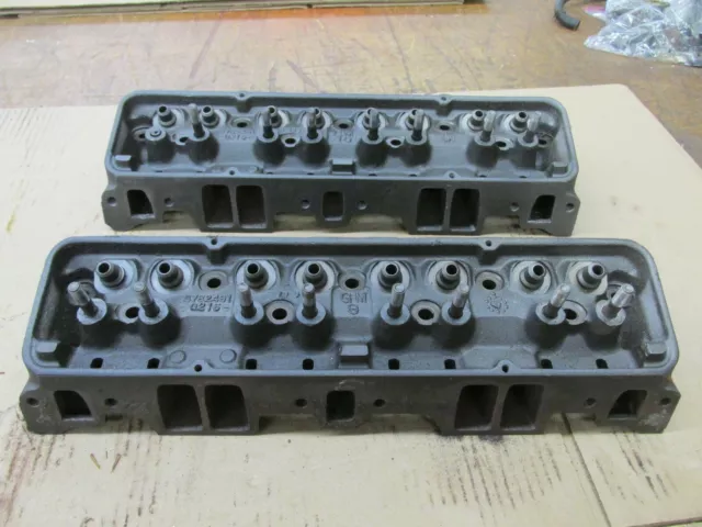 1965 1966 Small Block Chevy SBC 327 Hump Heads 3782461 461 G-27-5 G-27-5