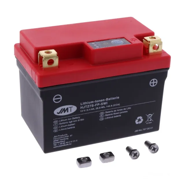 Lithium Ionen LiFePo4 Batterie HJTZ7S-FP 12V für Husaberg FE 501 E Enduro 03-04