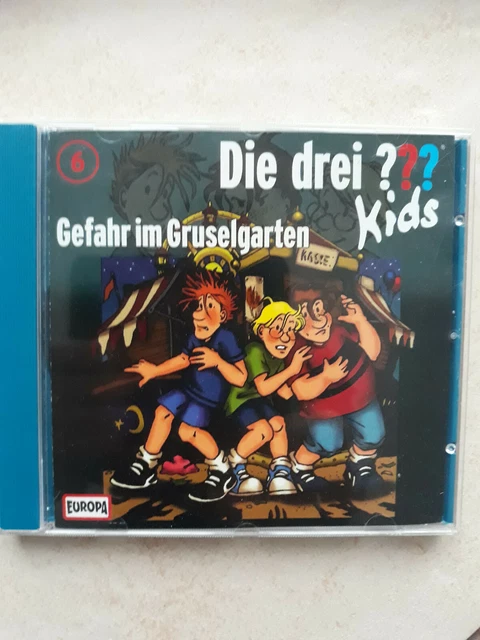 DIE DREI FRAGEZEICHEN ??? Kids 6 Gefahr im Gruselgarten Hörspiel CD EUR ...