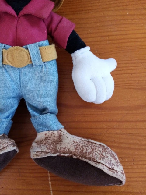 Ancienne Peluche Mickey mouse TIAMO TOYS WALT DISNEY