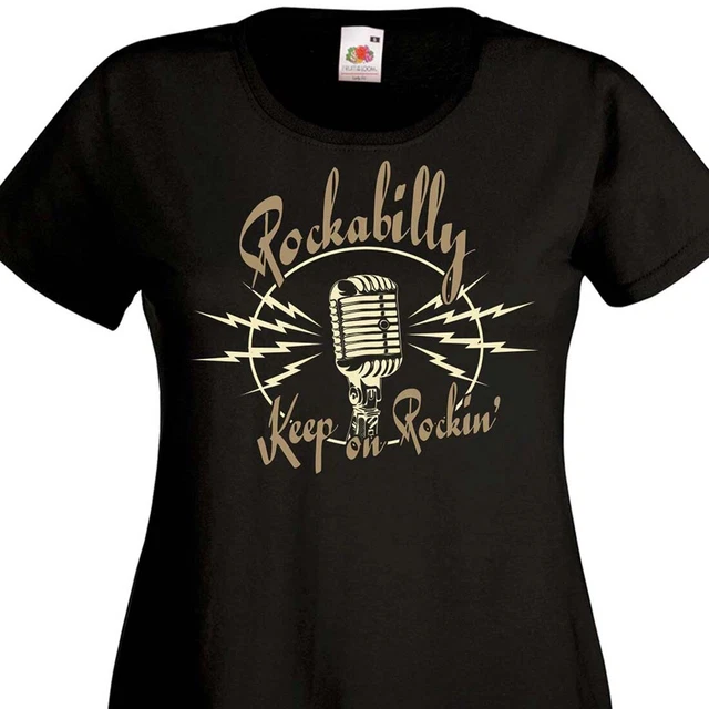 Create a cool Rockabilly Greaser Rock n Roll Design +++ | T-shirt contest