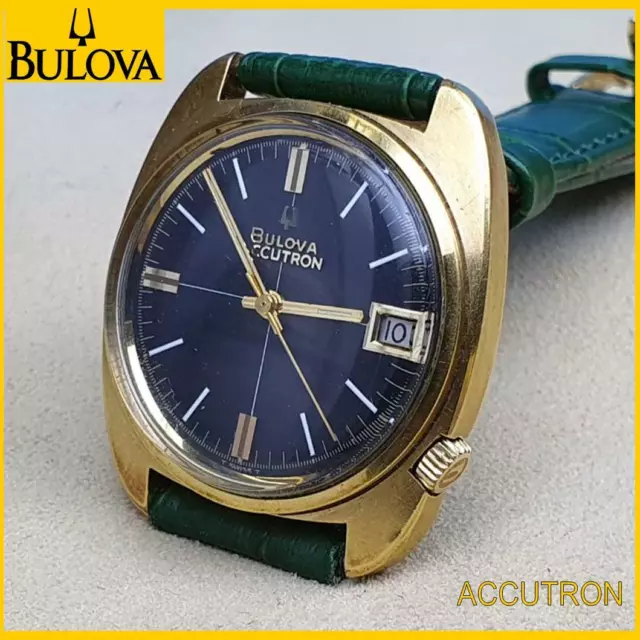 Orologio BULOVA ACCUTRON DIAPASON M9 1969 Swiss watch armbanduhr montre reloj