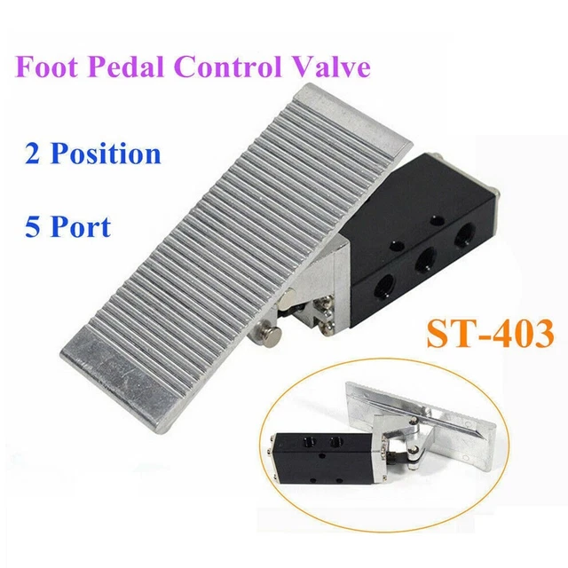Foot Control Valve 2 Position G3/8 Air Pneumatic Switch for Precision Control