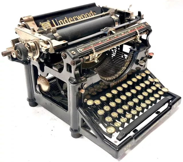 ►antigua y mitica  maquina de escribir UNDERWOOD Nº5  TYPEWRITER 1927