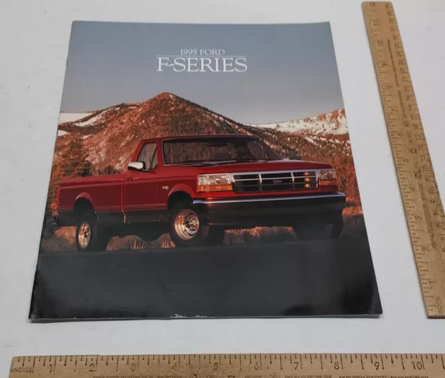 1995 FORD - F-SERIES - Brochure - color illustrated - listing #4980