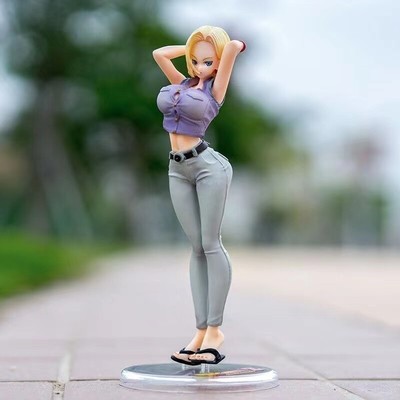 naked android 18 statue