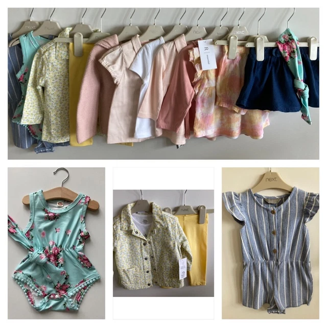 *Pacchetto abiti estivi per bambine 6-9 mesi* in ottime condizioni*