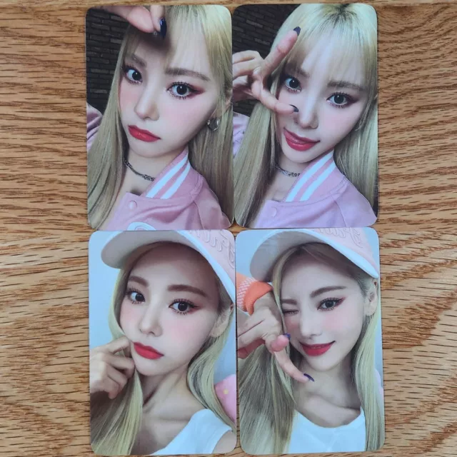 Jinsoul Official 4pcs Photocard Set Loona 2023 Season's Greeting Genuine Kpop