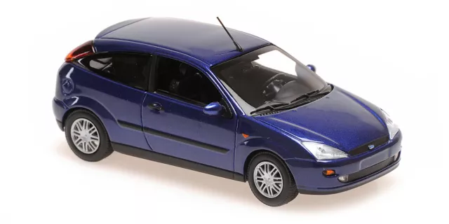 Minichamps 1:43 FORD FOCUS 2-DOOR BLUE METALLIC 1998 Modèle - 940087000