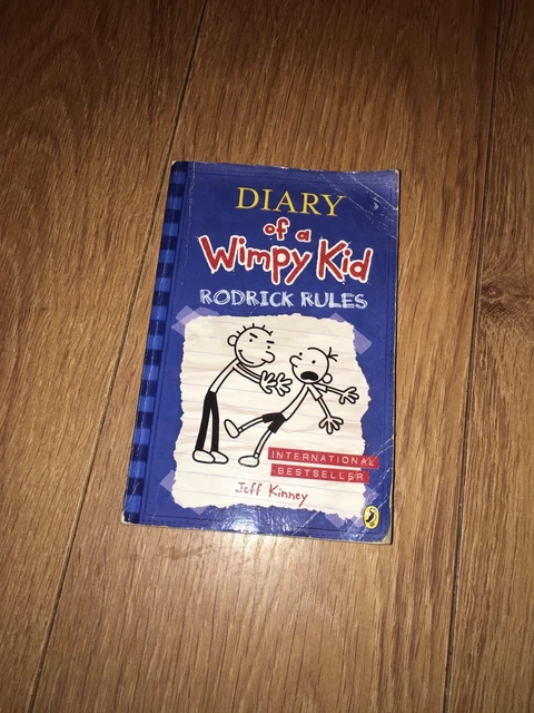 DIARY OF A Wimpy Kid: Rodrick Rules by Jeff Kinney (Paperback, 2009 ...