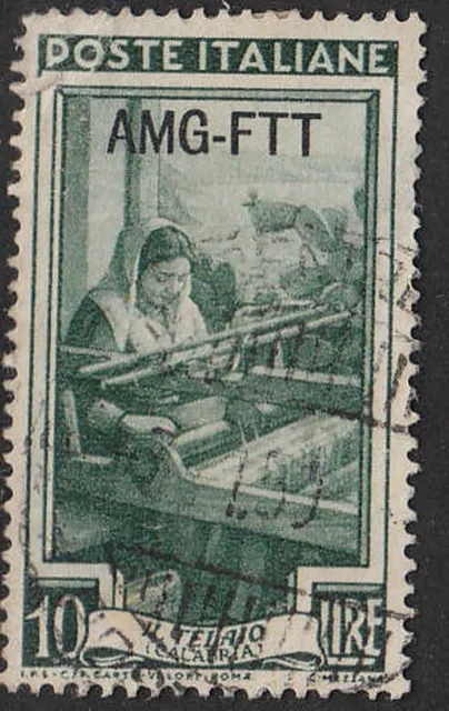 Stamp Italy Trieste SC 095 Allied Military Government Free Territory AMGFTT Used