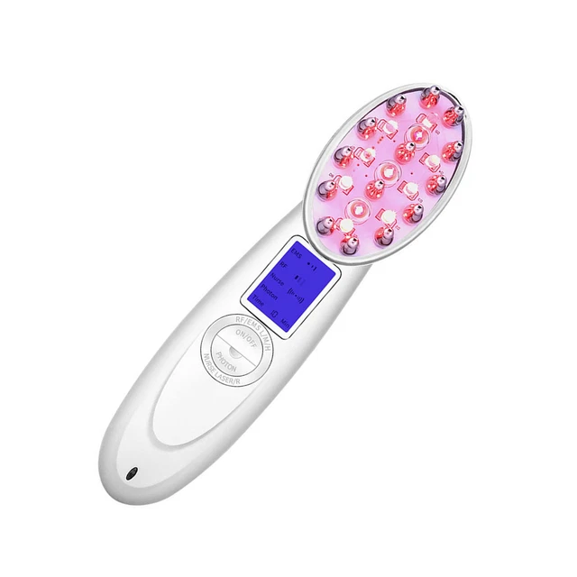 Laser Hair Growth Comb Anti Hair Loss Massager Hair Regrowth Comb Brush FS0
