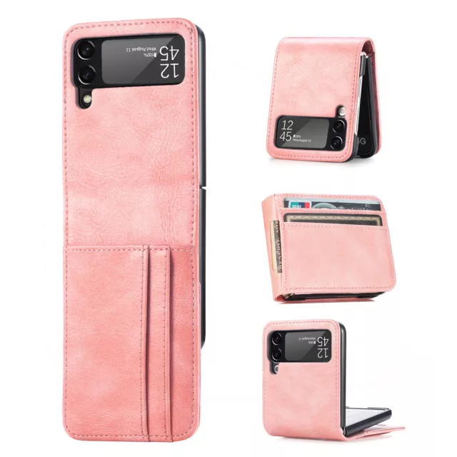 Coque pour Samsung Galaxy Z Flip 4 5G - Étui de Téléphone Portable à Clapet TPU