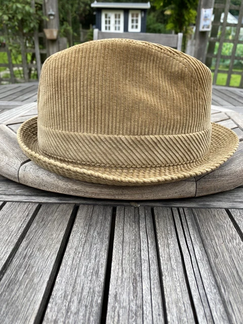 Pork Pie Hat Wide Brim Cool4 CORD PORK PIE HUT VINTAGE SKA Porkpie