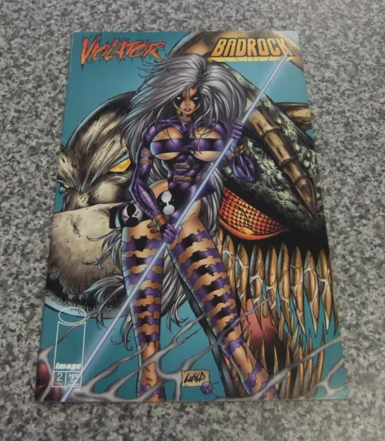 Violator Versus Badrock Volume 1  No 2   Of 4  May 1995 Image Comics