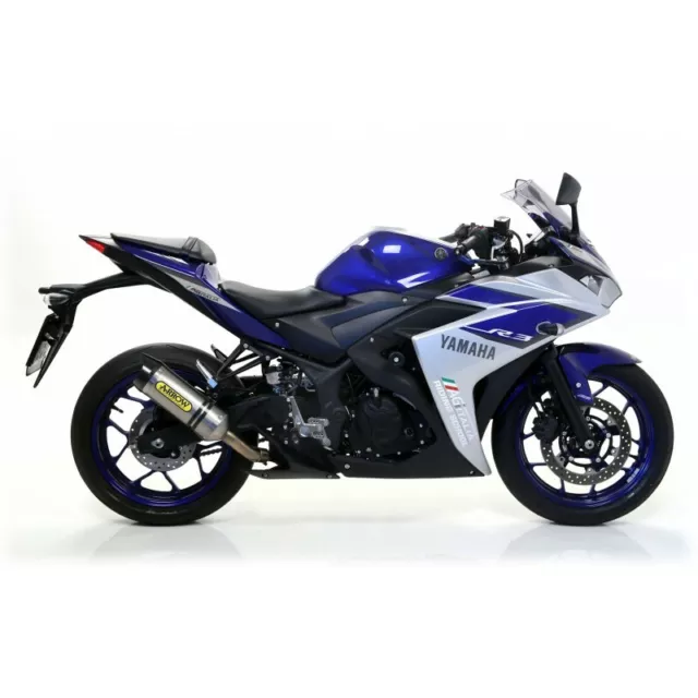 ARROW Terminale Pro-Race nichrom Dark"" Yamaha YZF R3 2015 2016