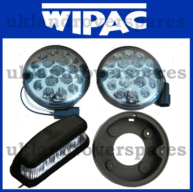 LAND ROVER DEFENDER - WIPAC LED FRONT SMOKE SIDE LIGHT 73mm - XBD500050 LAND ROVER DEFENDER - WIPAC LED FRONT SMOKE SIDE LIGHT 73mm - XBD500050