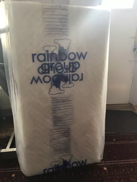 RAINBOW GROUP COT Bed Mattress 140 60 10 17.99 PicClick UK