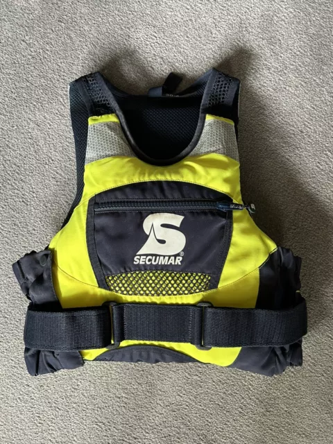 Secumar Lifejacket- Jump Pro 50 - neon yellow /dark blue - 30-40kg - rarely used