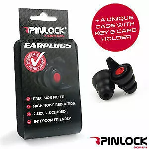 2 Sizes Pinlock Earplugs Motorcycle Riding Earplugs Motorcycle Ear Plugs