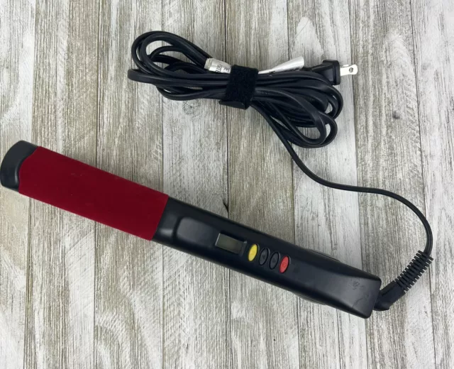 Chi Air Turbo Digital Microchip Ceramic 1 Inch Hairstyling Flat Iron