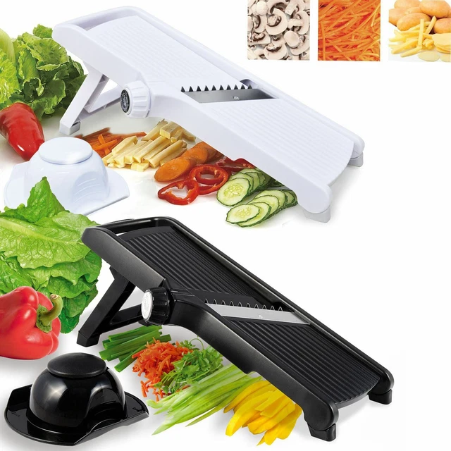 PRO JULIENNE MANDOLIN Slicer Food Cutter Fruit Vegetable Chopper Grater