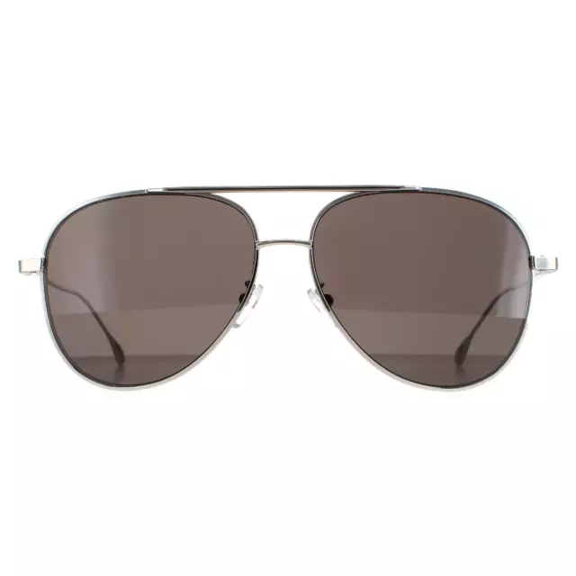 PAUL SMITH LUNETTES de Soleil PSSN054 Dylan 02 Argent D grad Brun