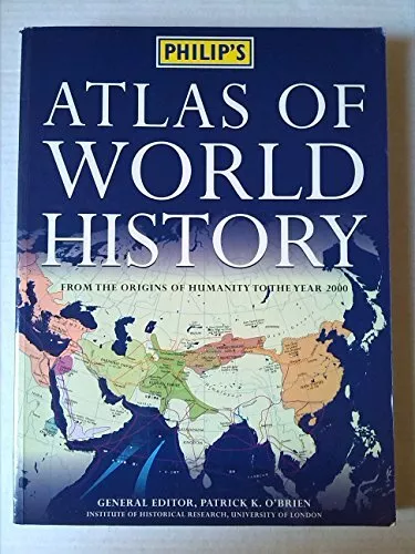 Philip's Atlas of World History Paperback Book The Cheap Fast Free Post