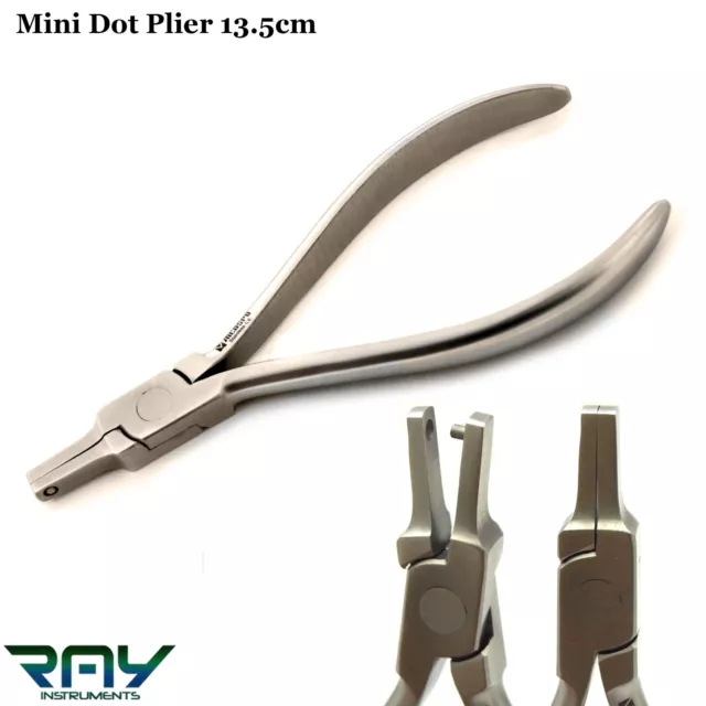 Mini Dot Dimple Plier Dental Orthodontic Retainer Invisable Brace Clear Aligner