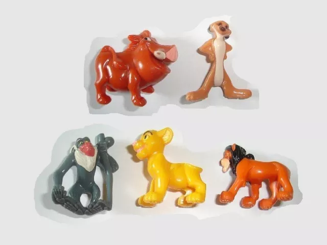 Disney The Lion King Figurines Set 3 Nestle - Figures Collectibles Miniatures