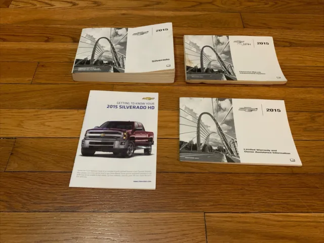 2015 Chevy Chevrolet Silverado Owners Manual With Navigation OEM Free Shipping