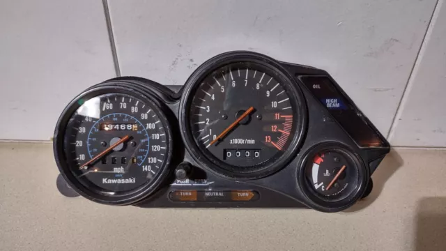 2001 Kawasaki Ninja EX500 Instrument Gauge Cluster Speedometer Tachometer